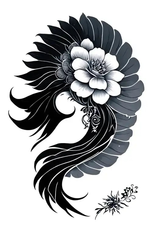 the Far East tattoo design idea