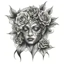 consciousness tattoo design idea