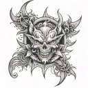 tyler 666 tattoo design idea