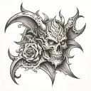 tyler 666 tattoo design idea