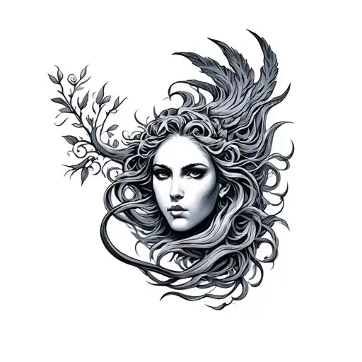 1997 aquarius tattoo design idea