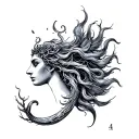 1997 aquarius tattoo design idea