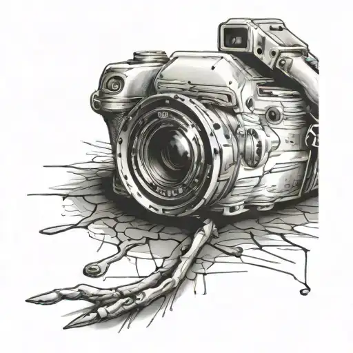 gunshot victim tattoo design idea