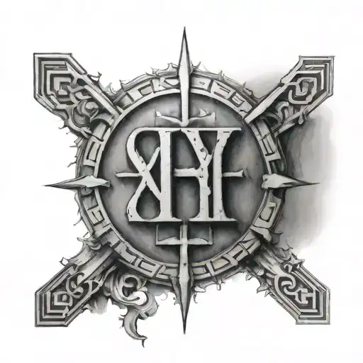 1985 roman numerals tattoo design idea