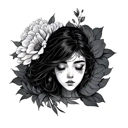 impermanence, paying attention to my feelings tattoo design idea