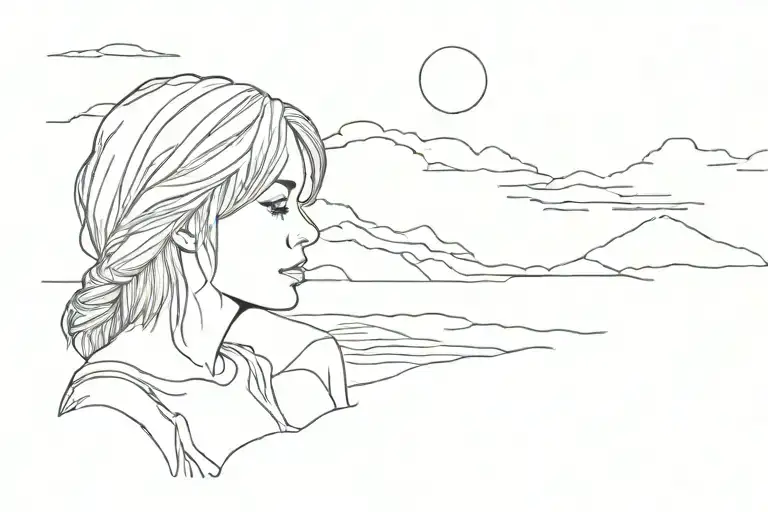 Eternal sunshine of the spotless mind meet me in  montauk tattoo design idea