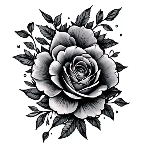 Mother's Day flash design tattoo design idea