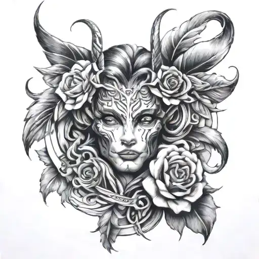 V XXVI MMI tattoo design idea