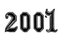 "2001" tattoo design idea