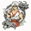 sesshomaru tattoo design idea