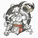 sesshomaru tattoo design idea