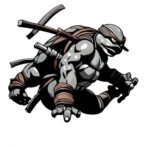 Ninja Turtles tattoo design idea