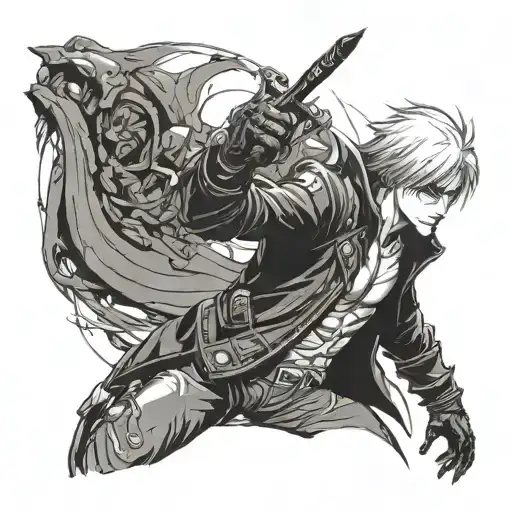 devil may cry tattoo design idea