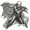 devil may cry tattoo design idea