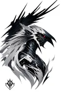 Warframe Mirage x Valkyr tattoo design idea