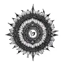 Purva bhadrapada nakshatra tattoo design idea