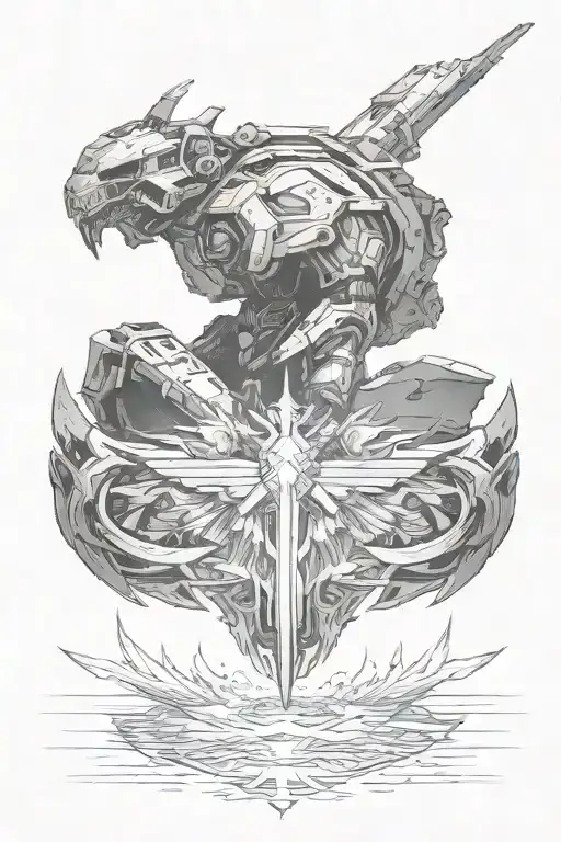 helldivers 2 tattoo design idea