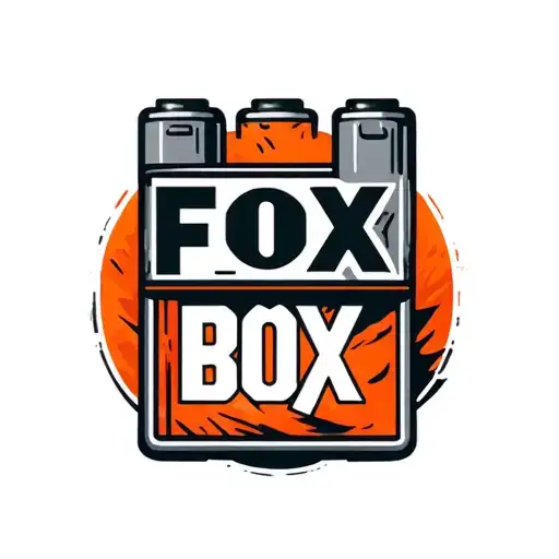 "Fox Box" "Fox Box" mobile battery solution logo tattoo design idea