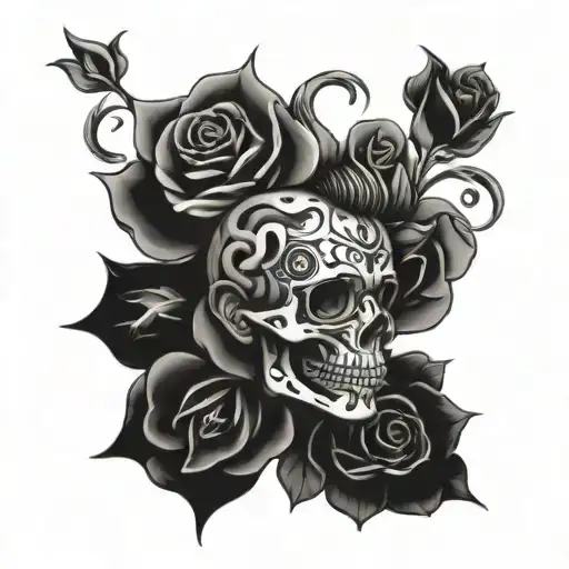 anxiety mental health tattoo design idea