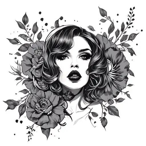 Slut tattoo design idea