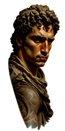 julius caesar tattoo design idea