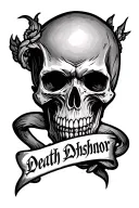 death before dishonor tattoo design idea