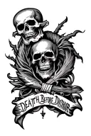 death before dishonor tattoo design idea