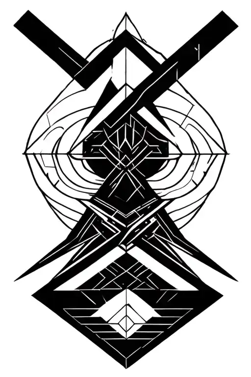 Discipline tattoo design idea