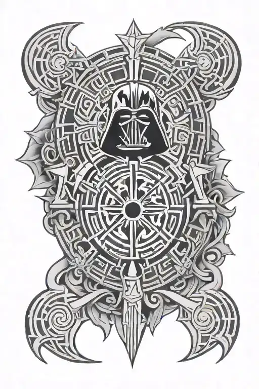 star wars imperial logo polynesian tattoo tattoo design idea