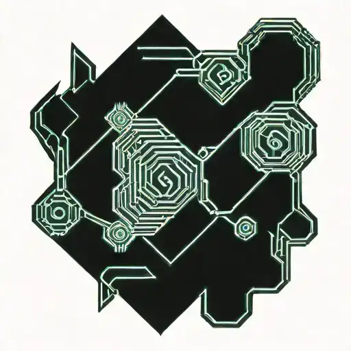 water tribe symbol tattoo design idea