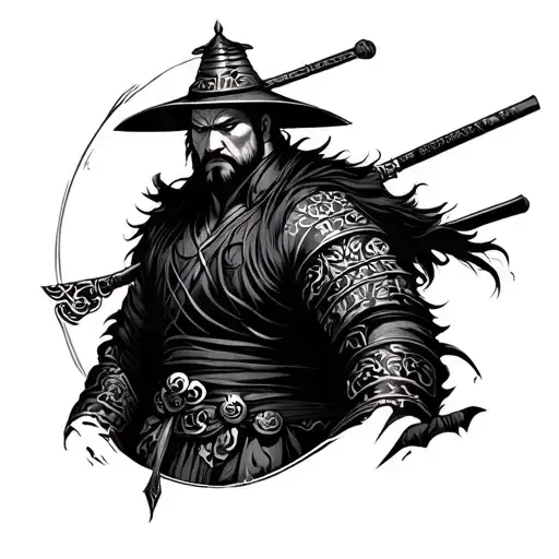 Ronin tattoo design idea