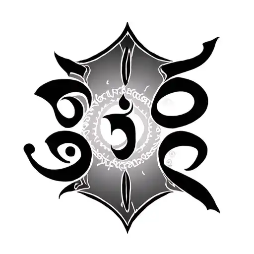 aham brahmasmi writings in sanskrit tattoo design idea