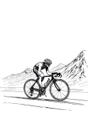 Mont Ventoux Cycling tattoo design idea