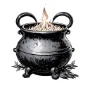 A "cauldron" buffer tattoo design idea