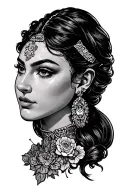 alpha kappa rho tattoo design idea