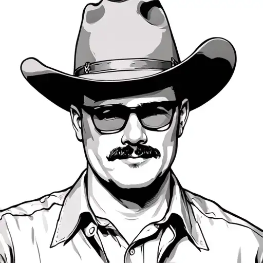 Hank Hill with Hank Williams with Hank Williams Jr tattoo design idea