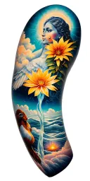 everything for gods glory tattoo design idea