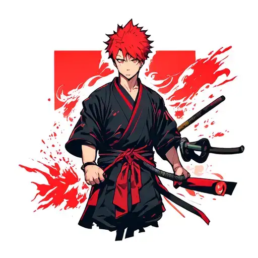 anime jujutsu kaisen gojo tattoo design idea