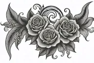 50th Wedding Anniversary tattoo made tattoo design idea