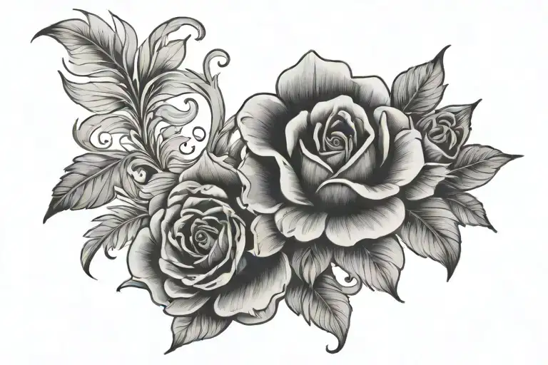name priscilla tattoo design idea