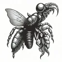 mantis shrimp tattoo design idea