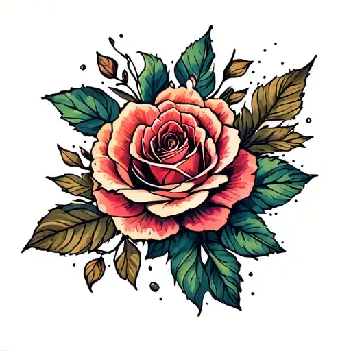 Perfectly Imperfect tattoo design idea