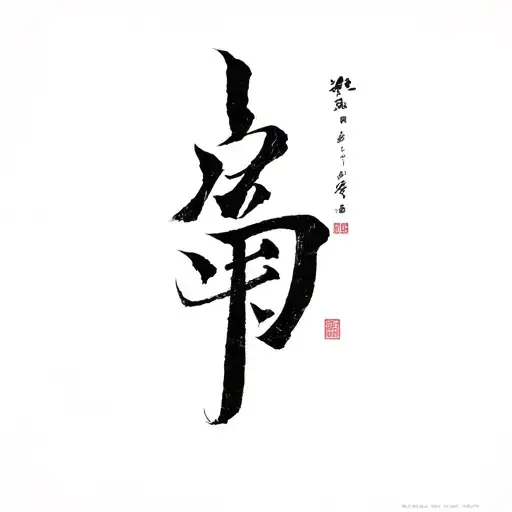 Kanji letters but add somethign extra tattoo design idea