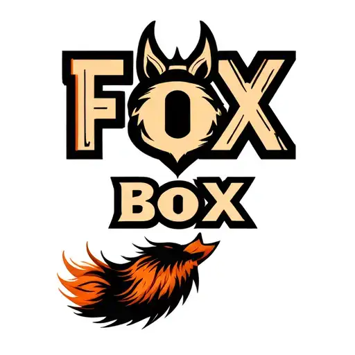 "Fox Box" "Fox Box" with fox tail tattoo design idea