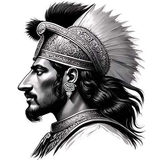 Maharana Pratap tattoo design idea