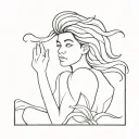 wind, one direction tattoo design idea