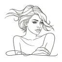 wind, one direction tattoo design idea