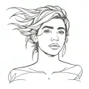 wind, one direction tattoo design idea