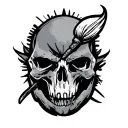 Undefeated tattoo design idea