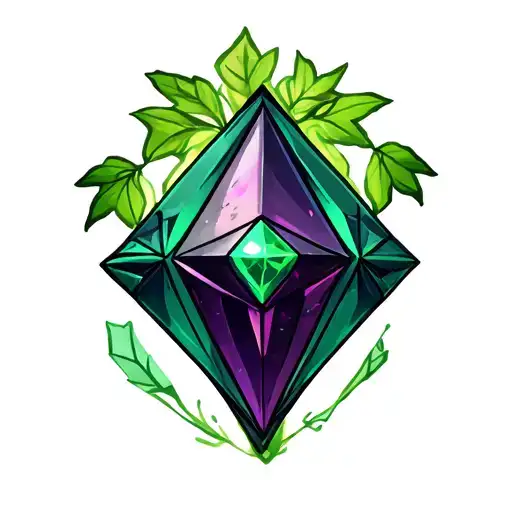 Plumbob The Sims with traits  tattoo design idea